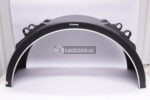STÄNKSKÄRM 22,5 SUPERSINGEL INBYGGDA FÄSTEN VIT KANT